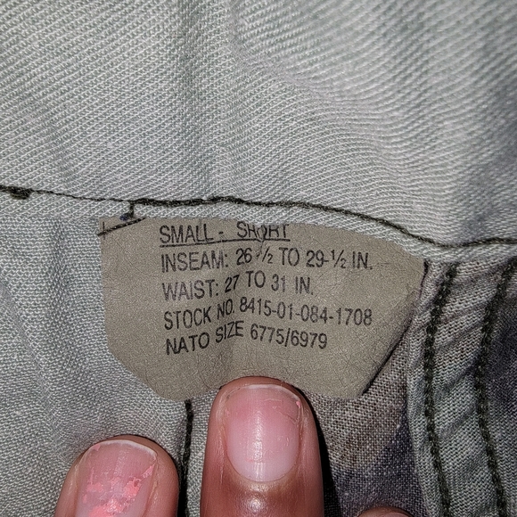 Authentic Army Camouflage Military Soilder Pants - Picture 6 of 6